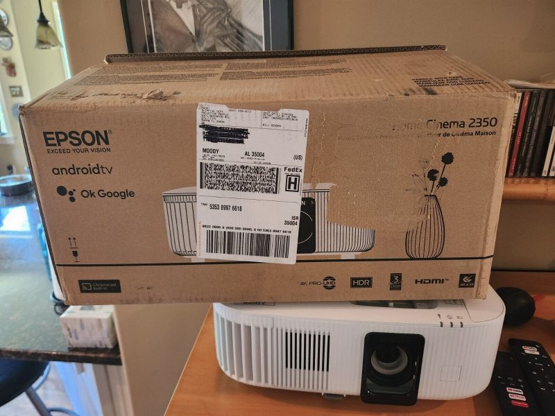 Máy chiếu 4K Epson Home Cinema 2350 (Like New) - Ảnh 4
