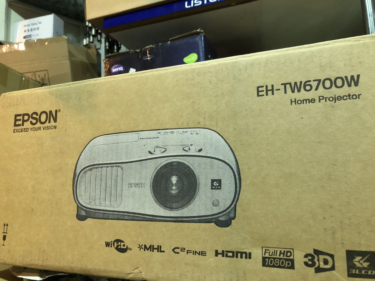 Máy chiếu EPSON EH-TW6700W Full HD 3D - Ảnh 5