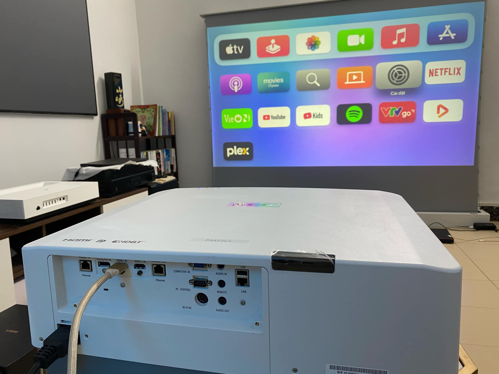 Máy chiếu Laser NEC NP-PA653UL full HD (Likenew 98%) - Ảnh 3