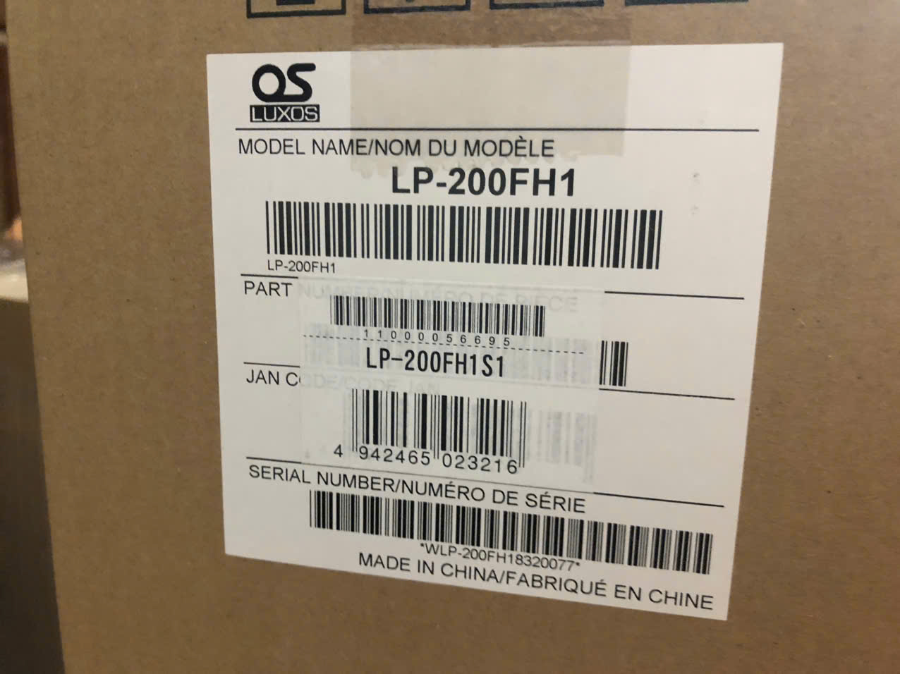 Máy chiếu Full HD Luxos LP-200FH1 (Likenew 99%) - Ảnh 2