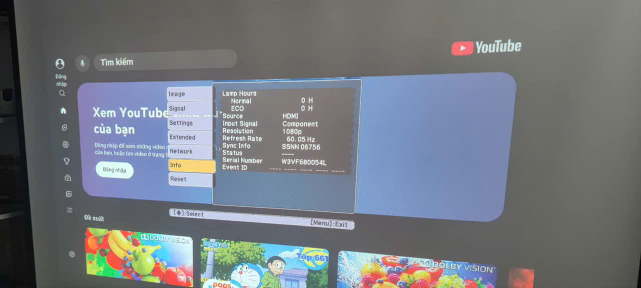 Máy chiếu EPSON EB-4770W (Mới 100%; bảo hành 12 tháng) - Ảnh 3