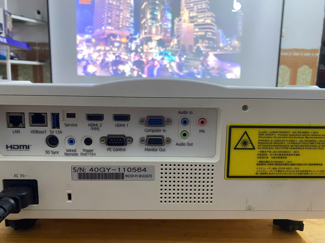 Máy chiếu Laser Full HD Ricoh PJ-WUL5670 (Likenew) - Ảnh 2